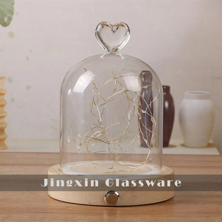 2 glass dome